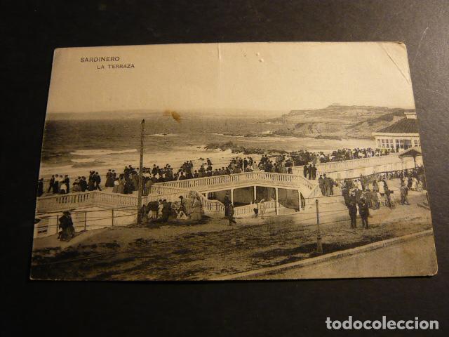 Postales: SANTANDER LA TERRAZA POSTAL CON PUBLICIDAD - Foto 1