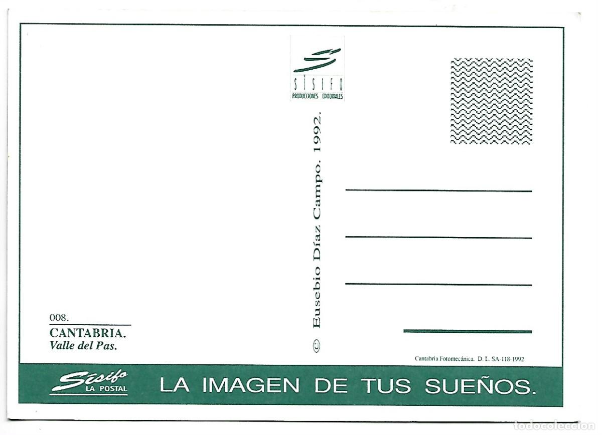 Postales: VALLE DEL PAS.- CANTABRIA - Foto 2