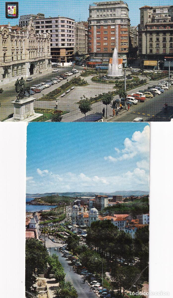 Postales: LOTE POSTALES DE SANTANDER - Foto 2
