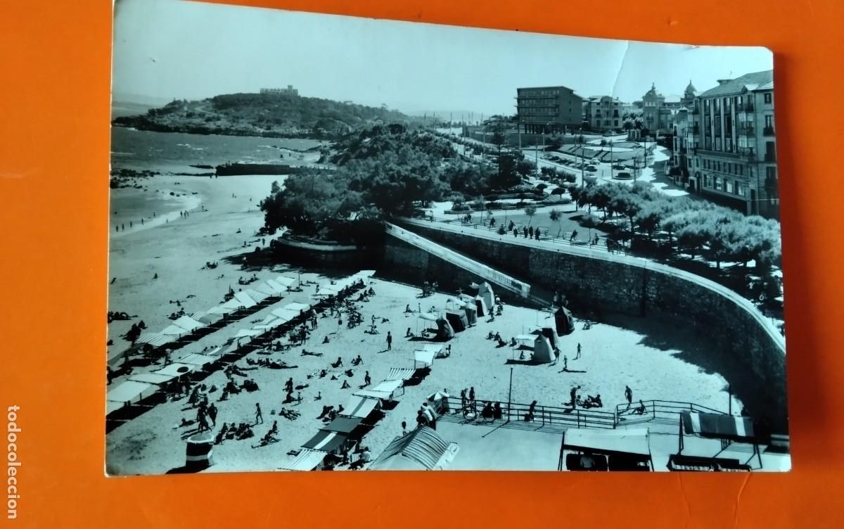 Postales: SANTANDER , POSTAL ANTIGUA , BLANCO Y NEGRO - Foto 1