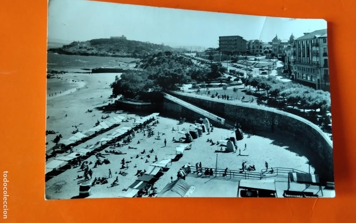 Postales: SANTANDER , POSTAL ANTIGUA , BLANCO Y NEGRO - Foto 2