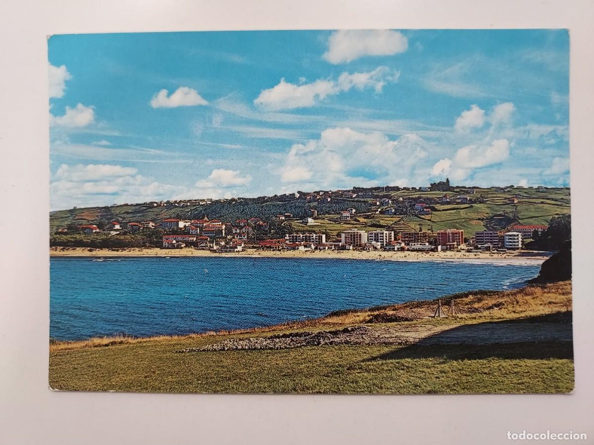Postales: POSTAL SUANCES PLAYA DE LA CONCHA. 1966. CIRCULADA. CANTABRIA - Foto 1