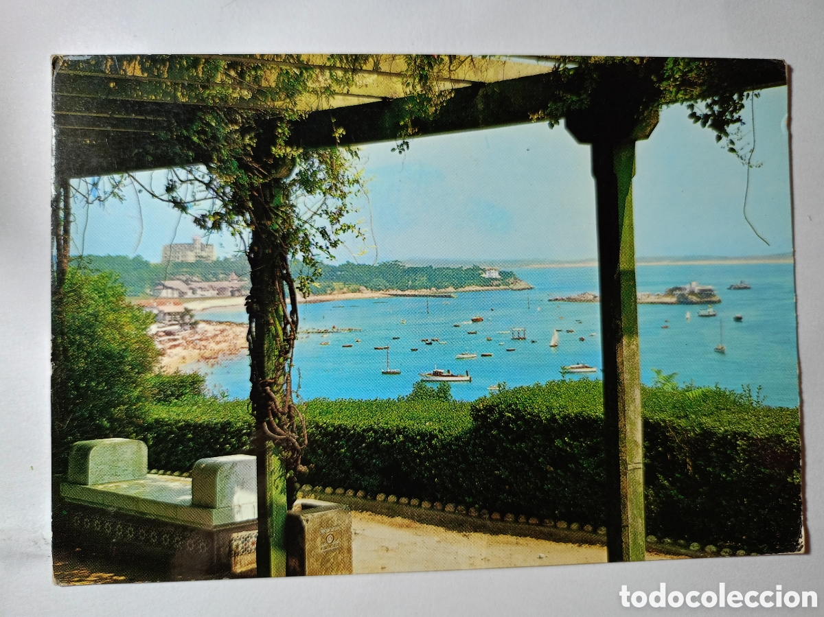 Postales: Postal Santander playa y palacio de la Magdalena - Foto 1