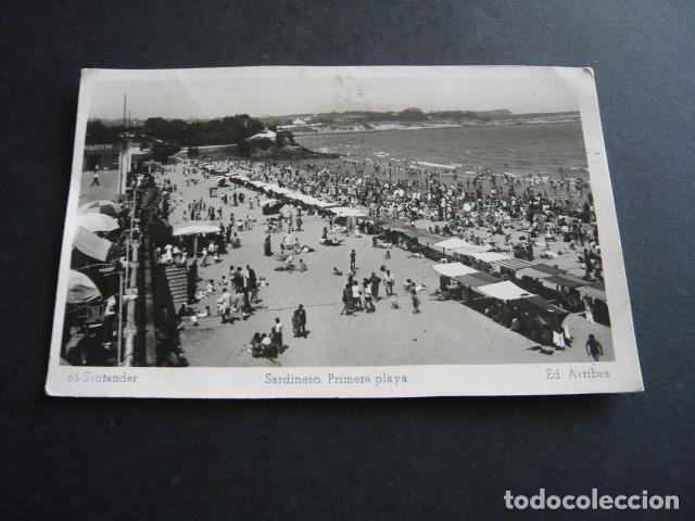 Postales: SANTANDER SARDINERO PRIMERA PLAYA - Foto 1