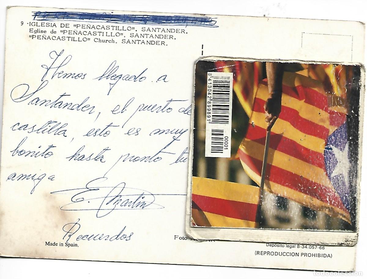Postales: IGLESIA DE &rdquo;PE&Ntilde;ACASTILLO&rdquo;.- SANTANDER - Foto 2
