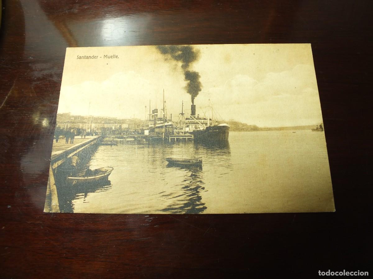 Postales: SANTANDER MUELLE TARJETA POSTAL DEL PUERTO - Foto 1