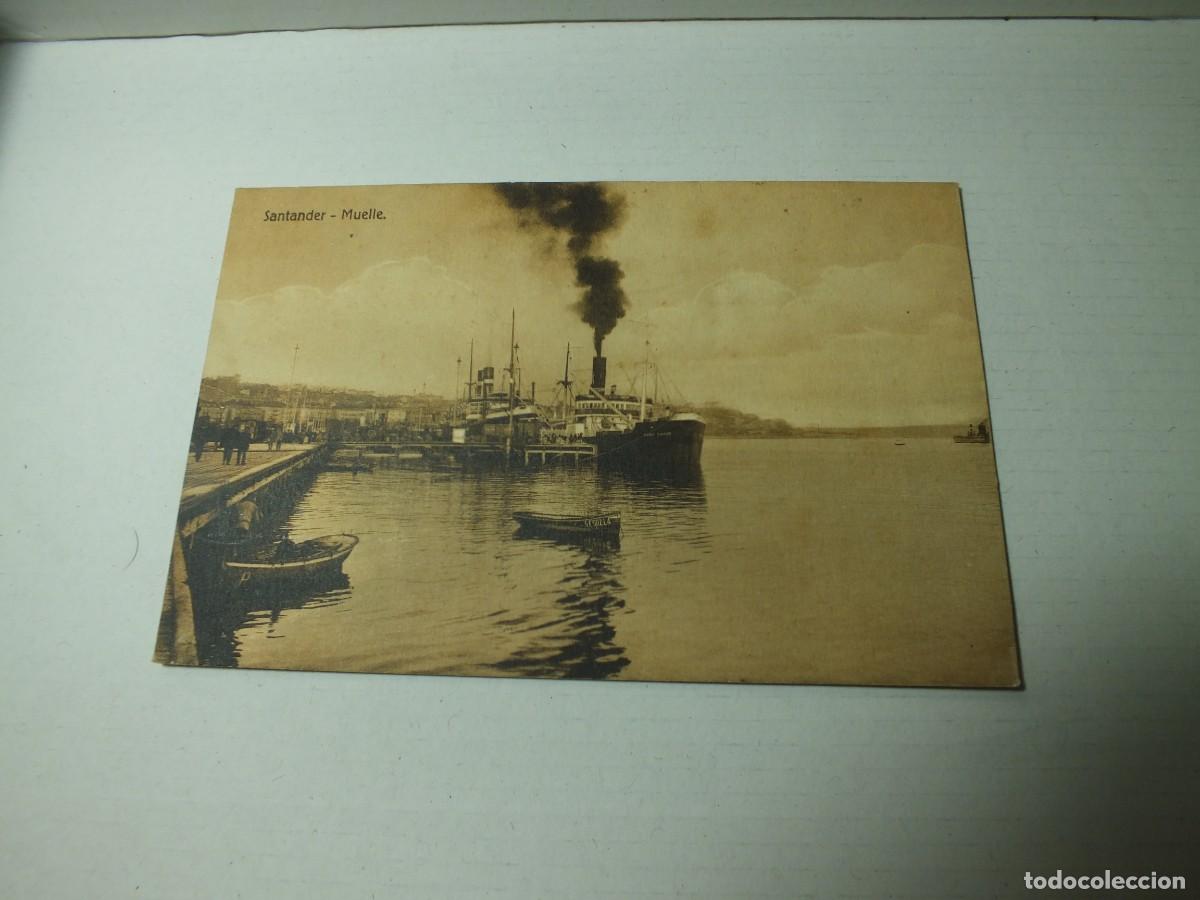 Postales: SANTANDER MUELLE TARJETA POSTAL DEL PUERTO - Foto 2