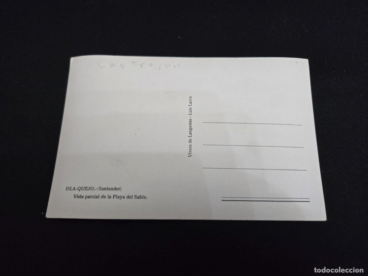 Postales: POSTAL ISLA - QUEJO , SANTANDER, A&Ntilde;OS 50 - Foto 2