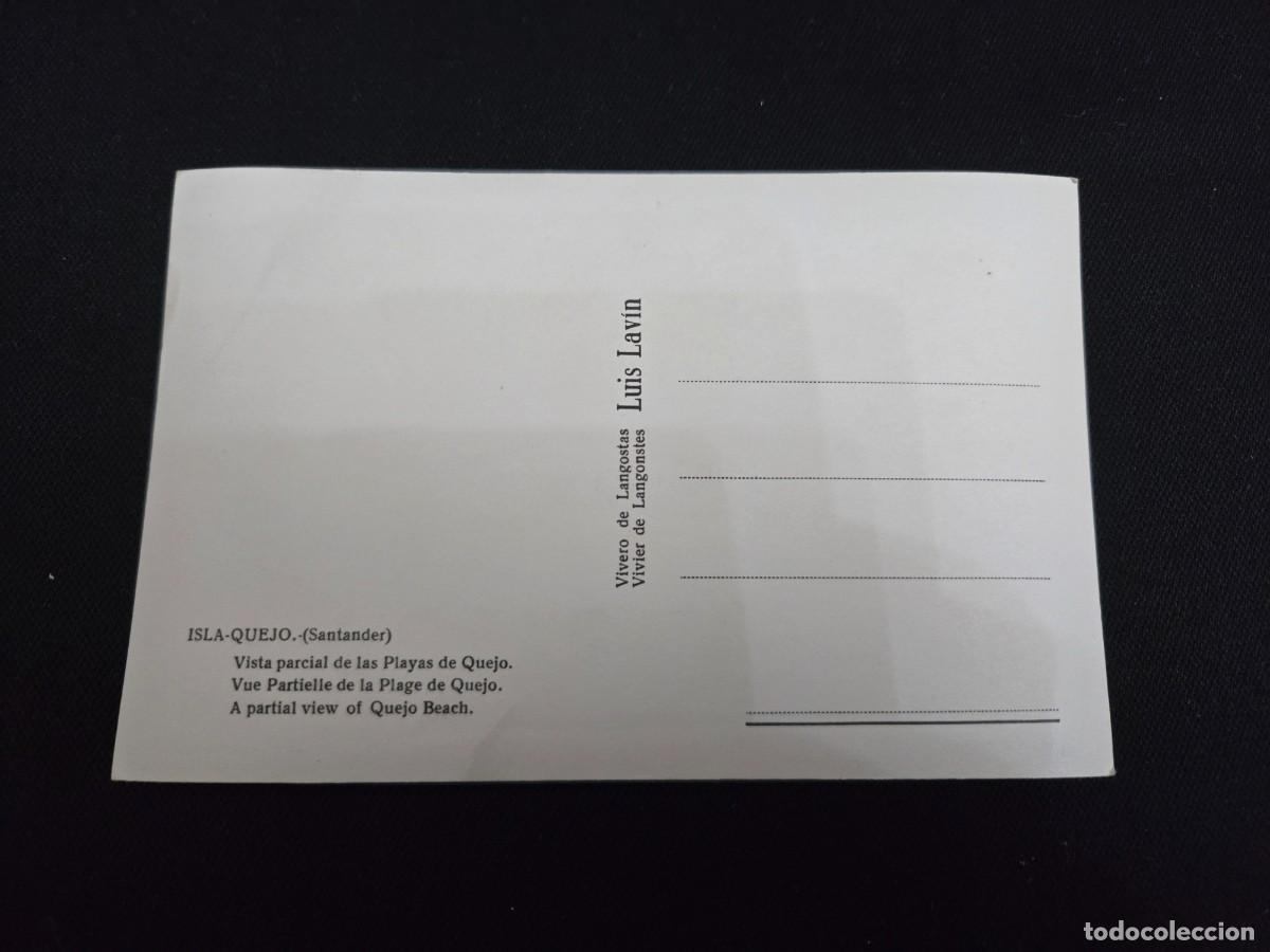 Postales: POSTAL ISLA - QUEJO , SANTANDER, A&Ntilde;OS 50 - Foto 2