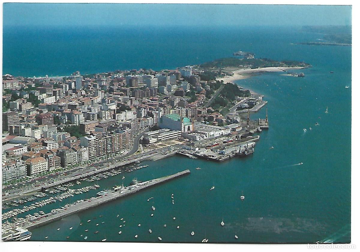 Postales: VISTA PARCIAL AEREA.- SANTANDER - Foto 1