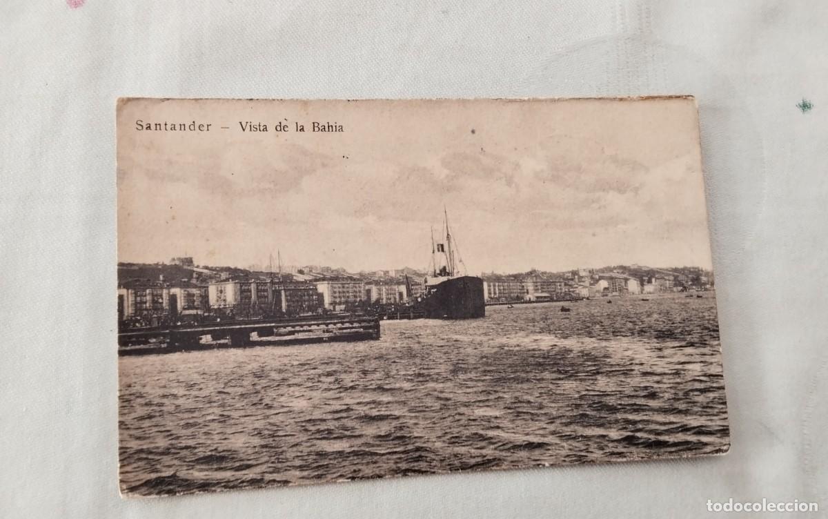 Postales: SANTANDER , POSTAL ANTIGUA , BLANCO Y NEGRO - Foto 2