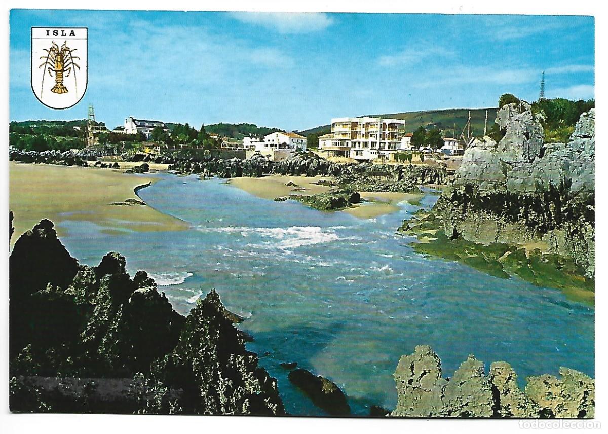 Postales: VISTA PARCIAL - PARTIAL VIEW.- ISLA / CANTABRIA - Foto 1