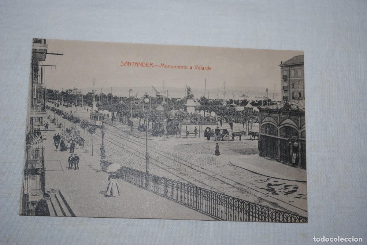 Postales: SANTANDER , MONUMENTO A VELARDE - Foto 1