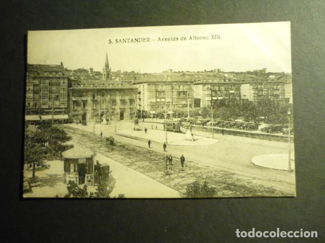 Postales: SANTANDER AVENIDA DE ALFONSO XIII - Foto 1