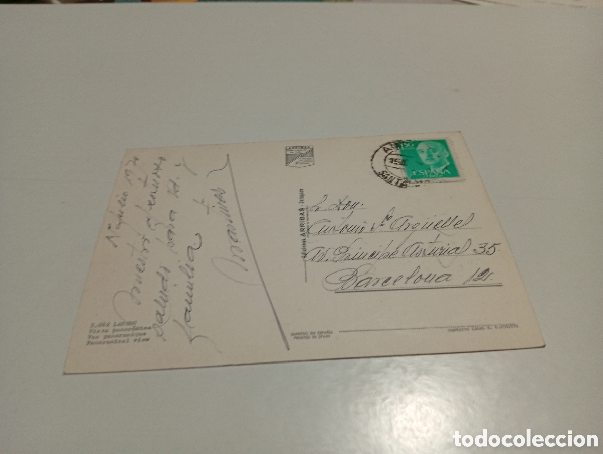 Postales: Postal Laredo, banderas - Foto 2