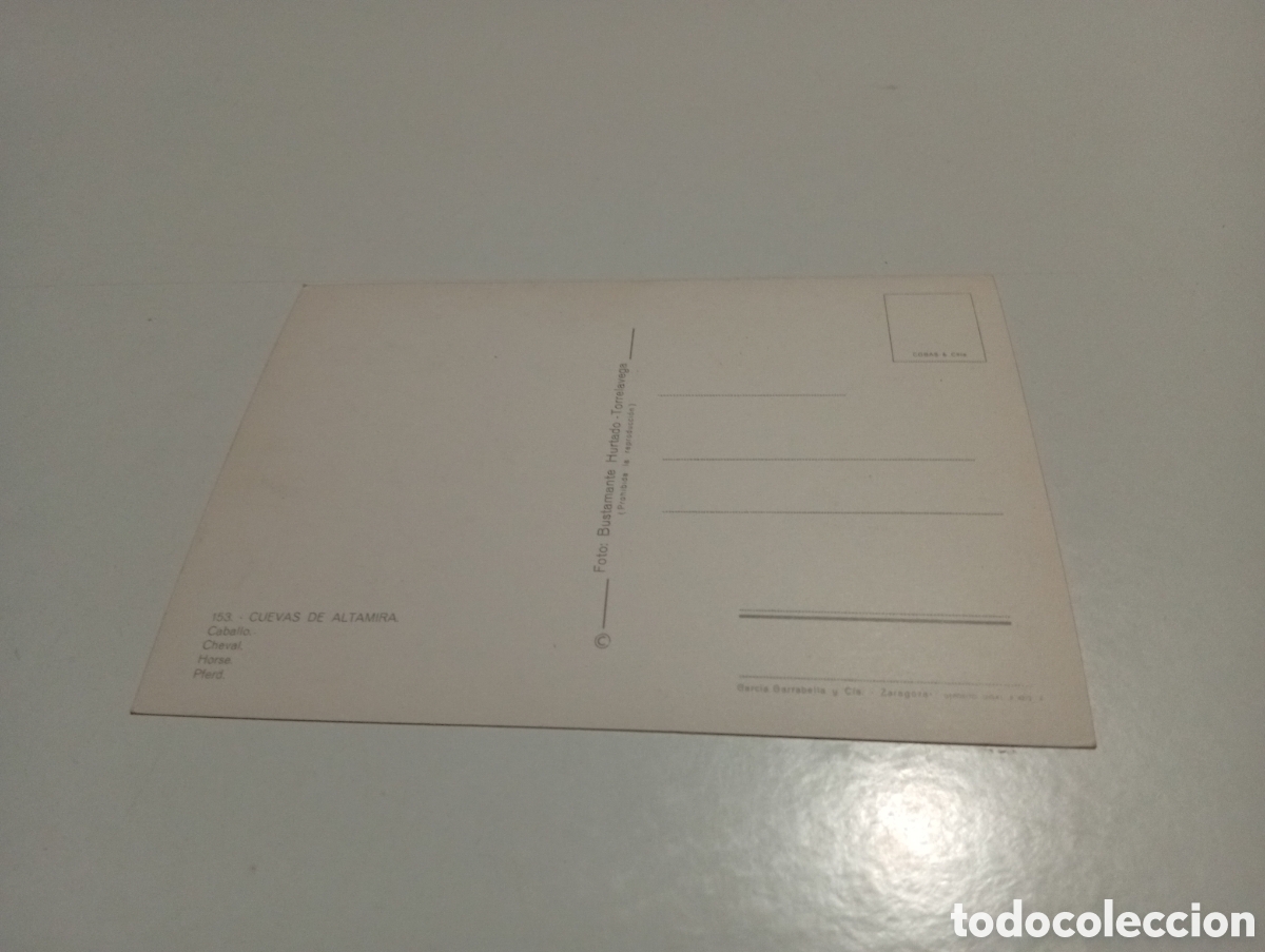 Postales: Postal cuevas de Altamira - Foto 2