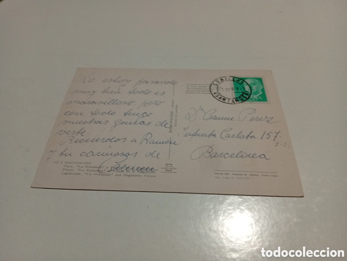 Postales: Postal Santander faro - Foto 2