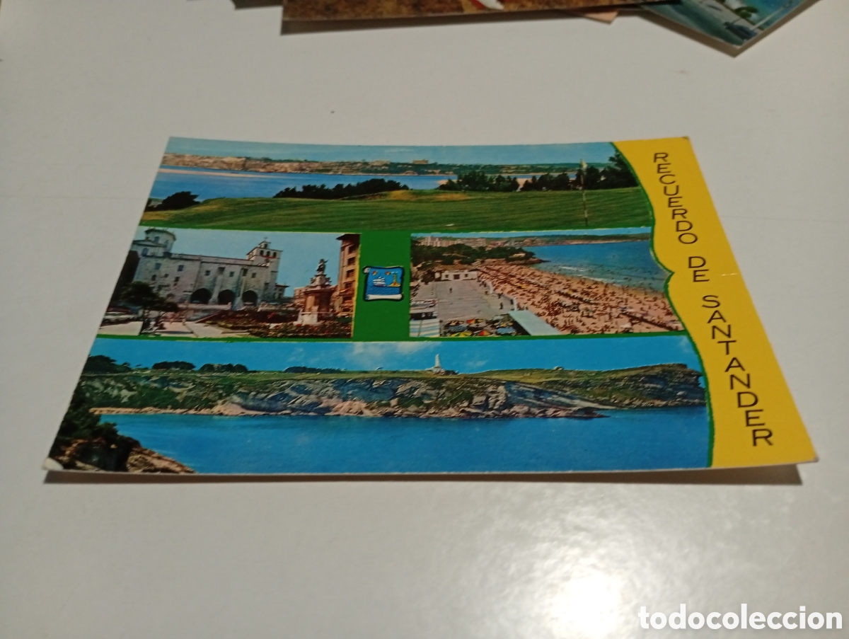 Postales: Postal recuerdo de Santander - Foto 1