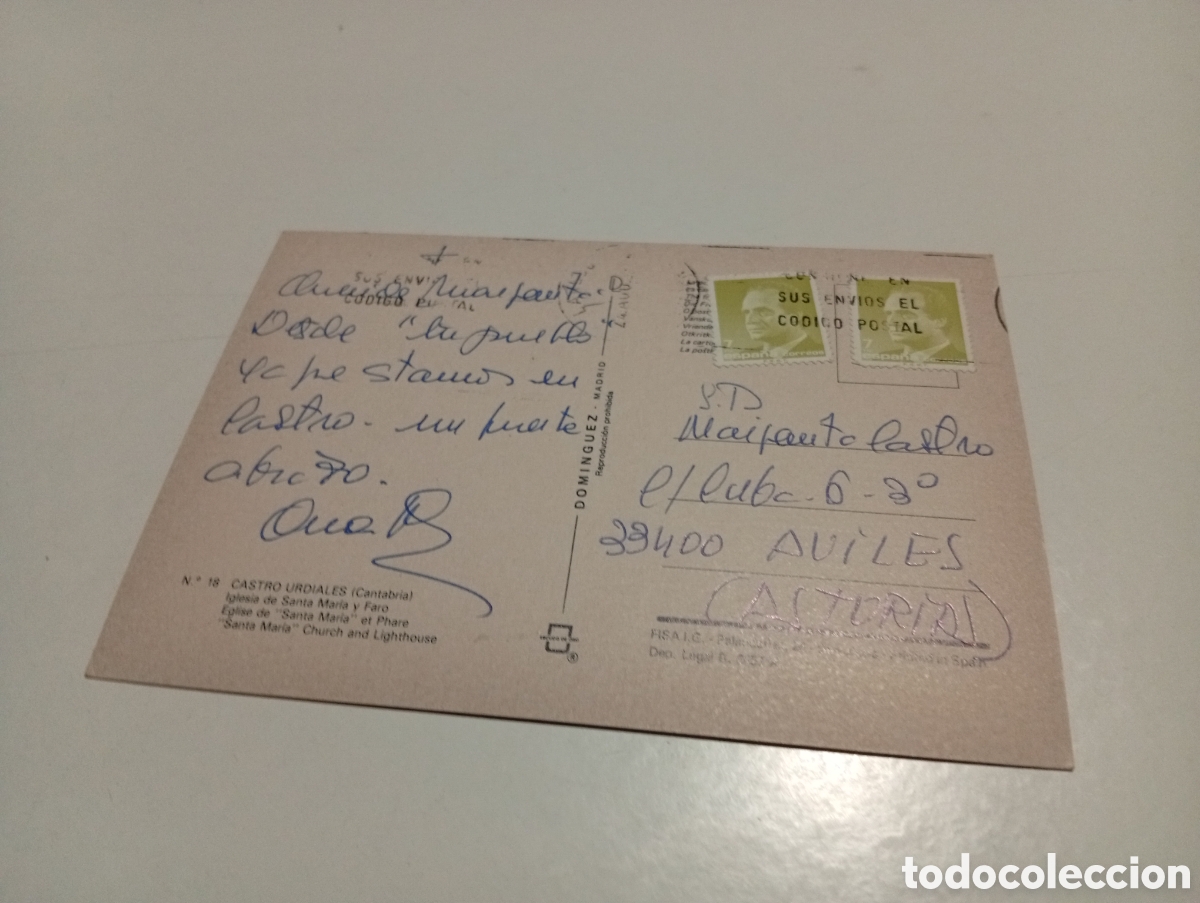 Postales: Postal Castro Urdiales - Foto 2