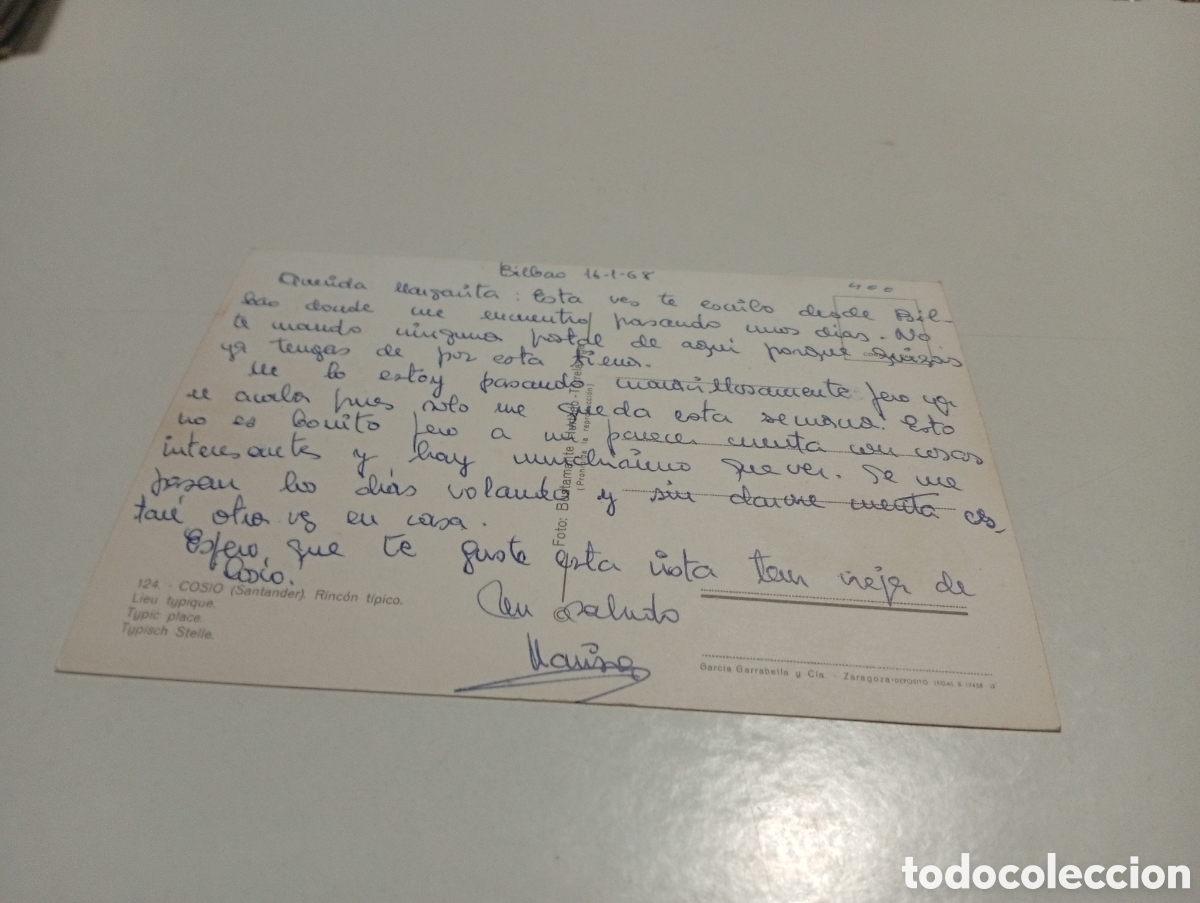 Postales: Postal Cosio, Santander - Foto 2
