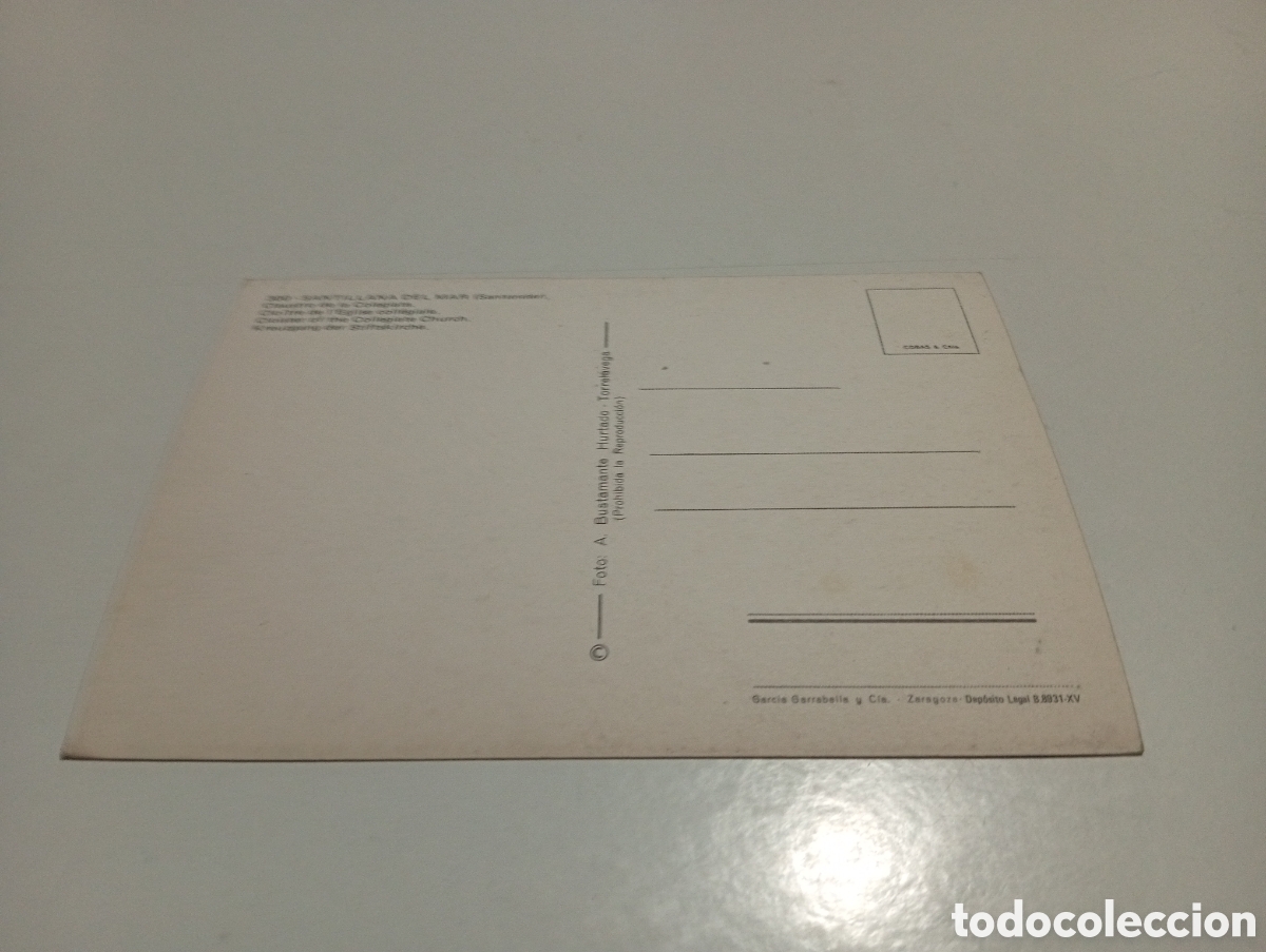 Postales: Postal Santillana del Mar - Foto 2