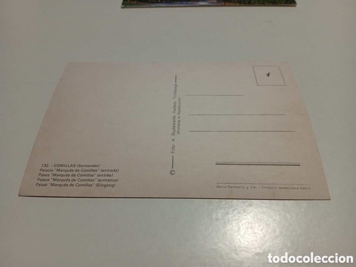 Postales: Postal Comillas, Palacio marqu&eacute;s de Comillas - Foto 2