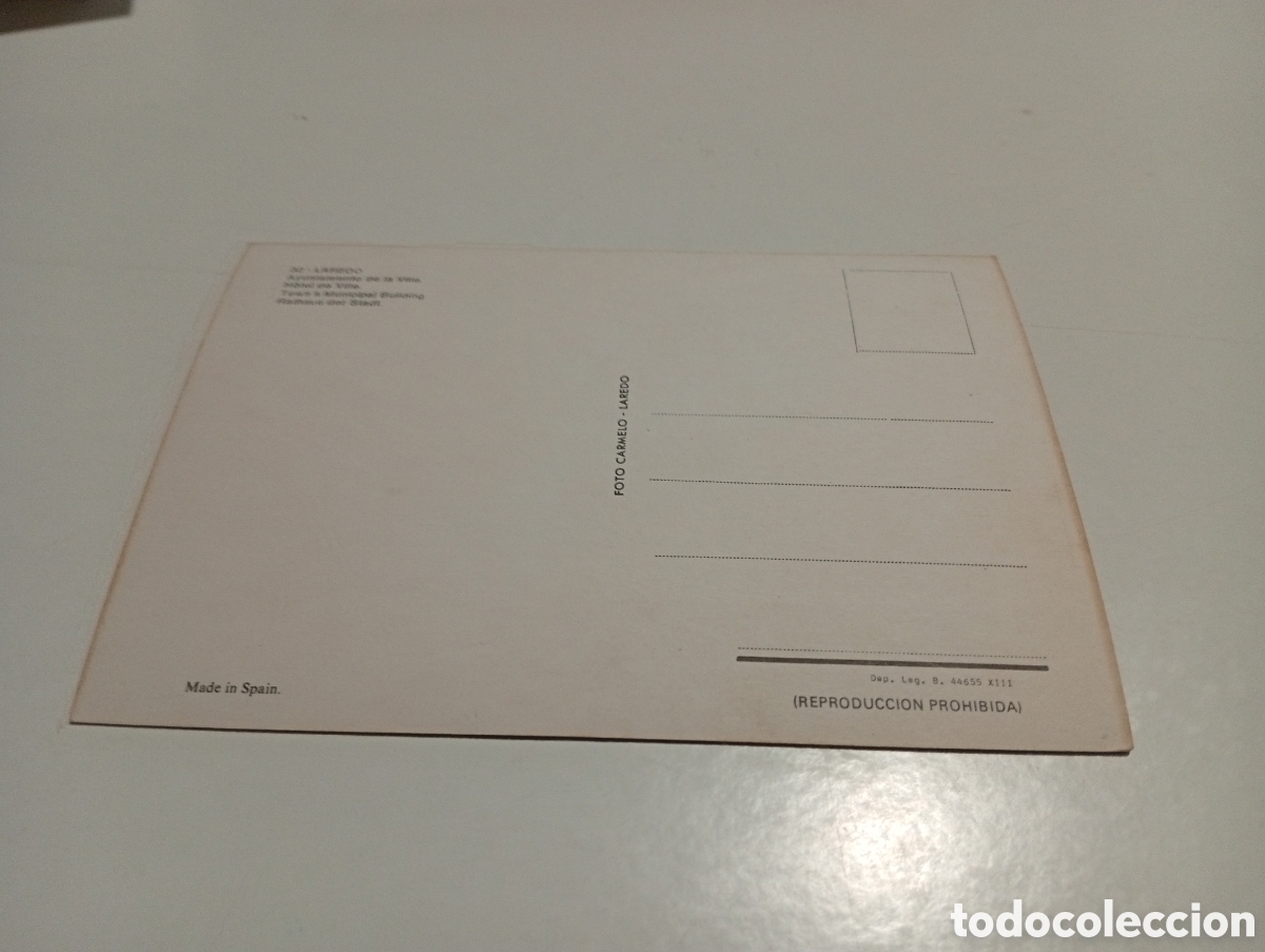Postales: Postal Laredo ayuntamiento - Foto 2