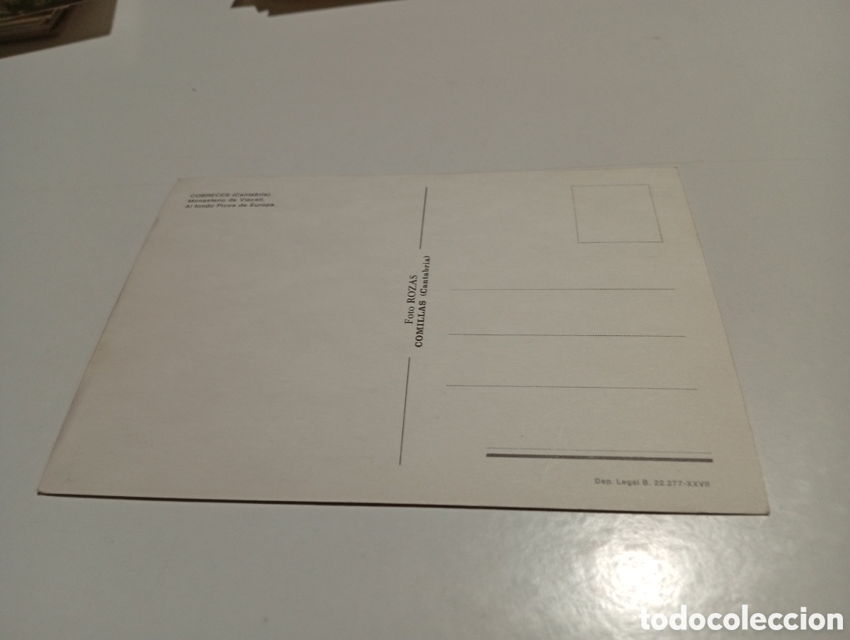 Postales: Postal cobreces monasterio - Foto 2