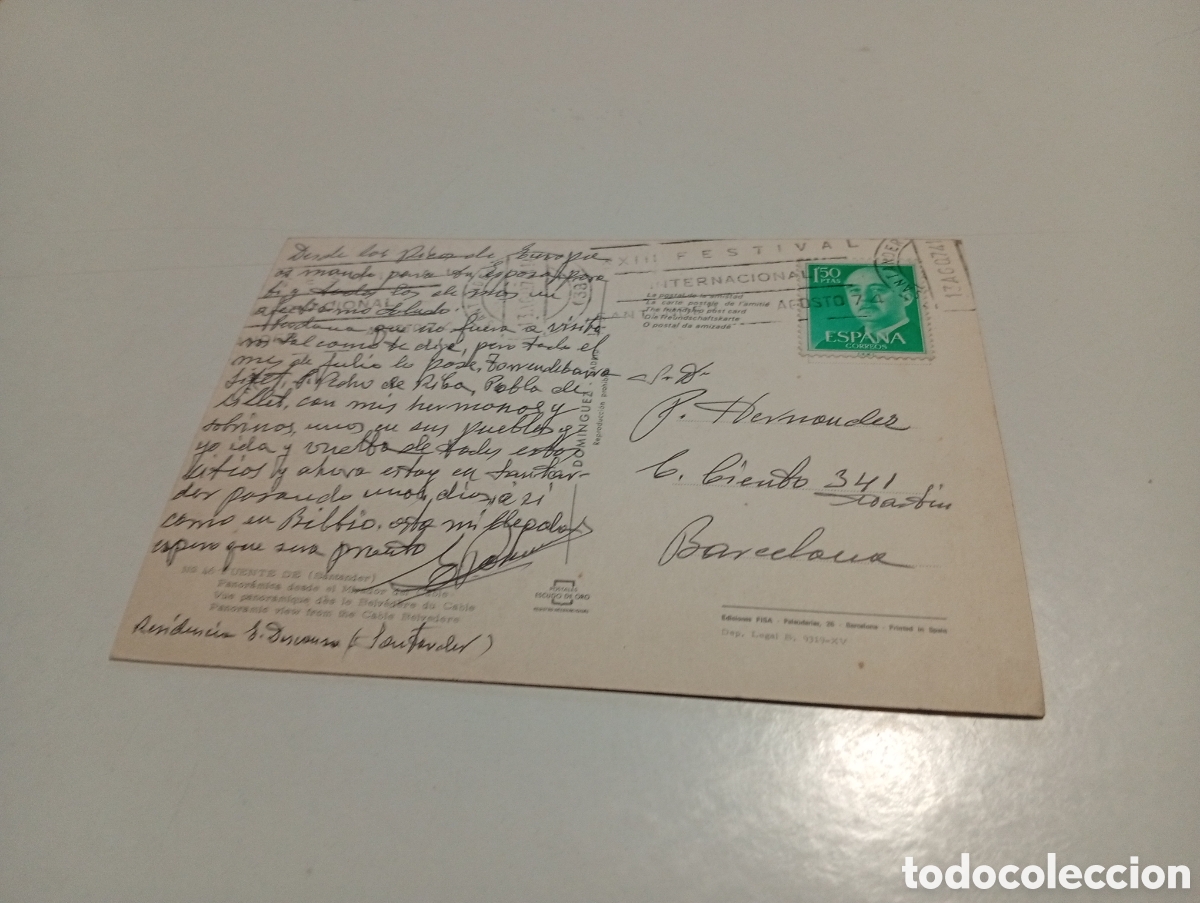 Postales: Postal fuente de , telef&eacute;rico - Foto 2