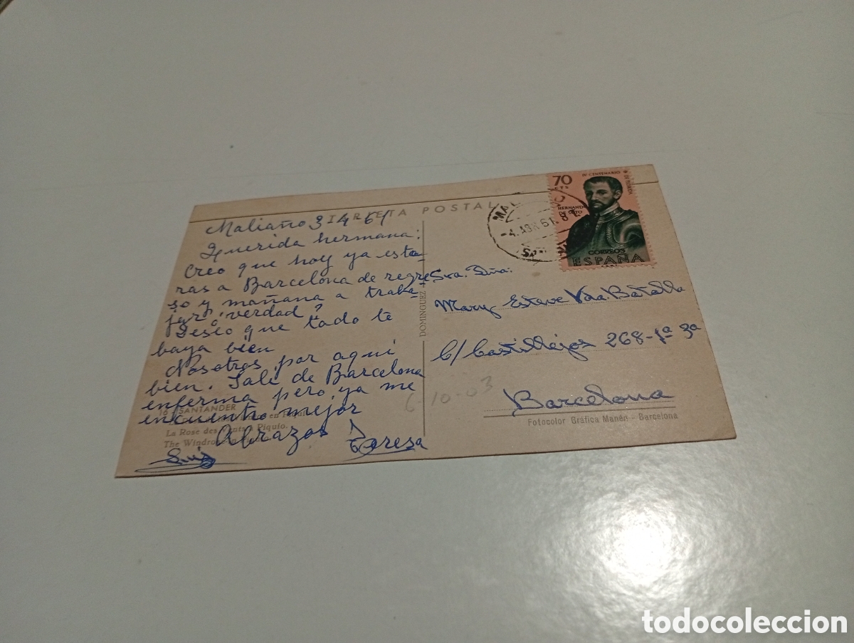 Postales: Postal Santander.... - Foto 2