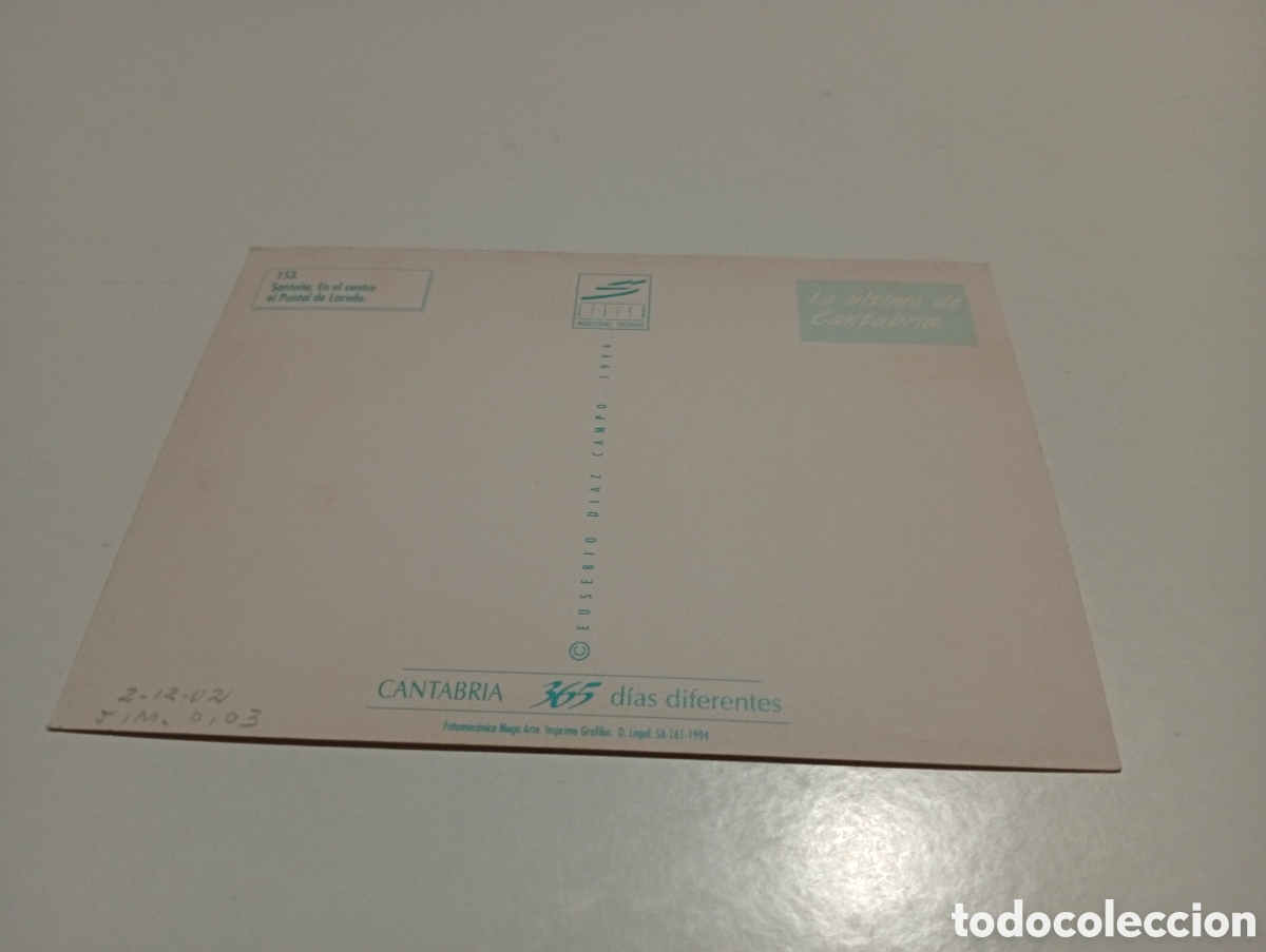 Postales: Postal Santo&ntilde;a........ - Foto 2