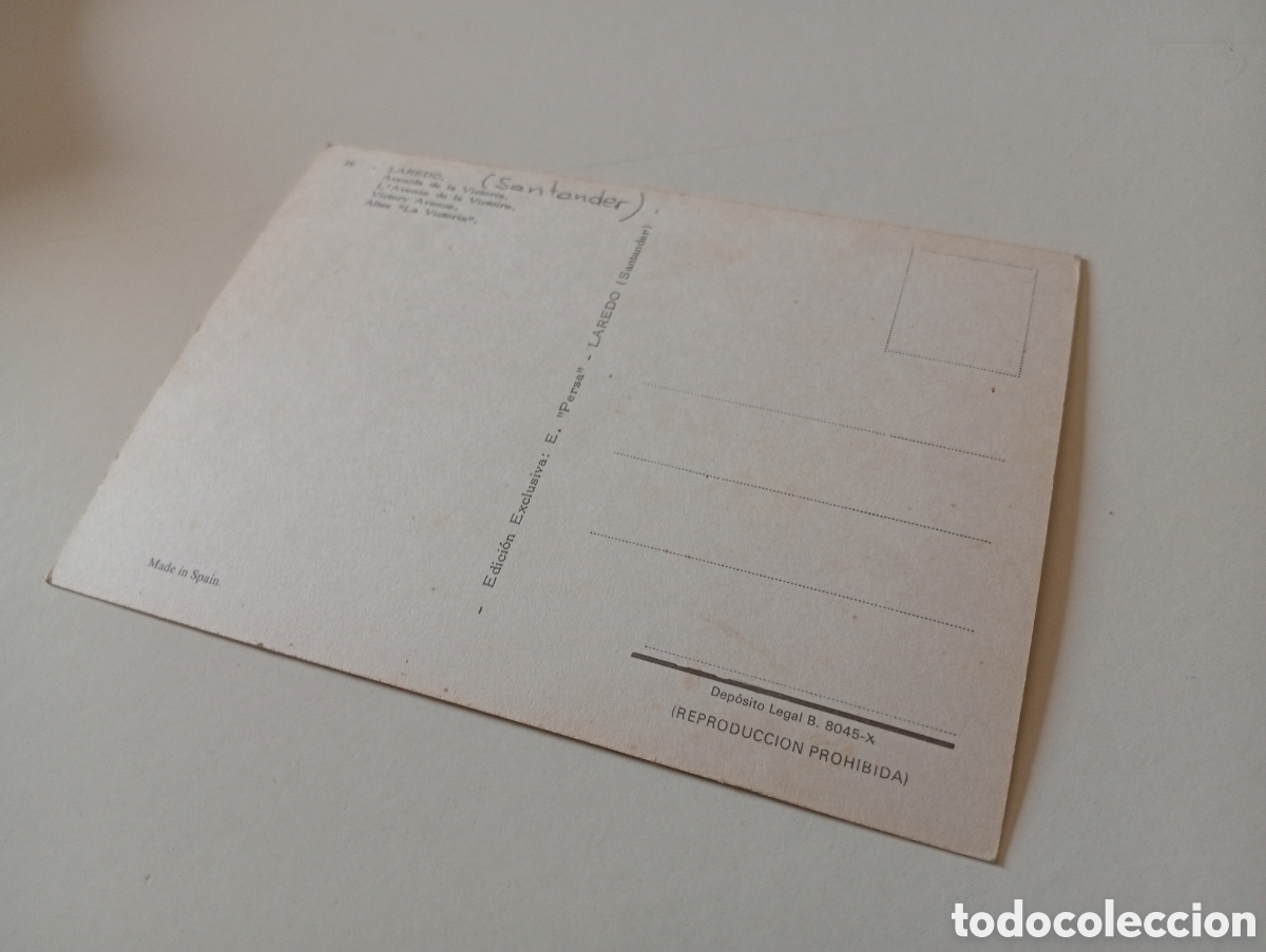 Postales: Postal Laredo.......... - Foto 2