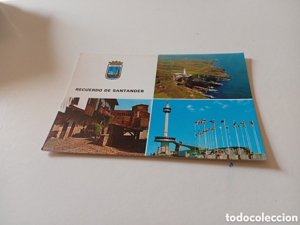 Postales: Postal recuerdo de Santander - Foto 1