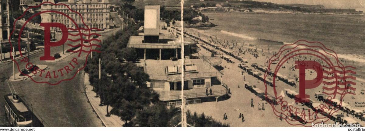 Postales: SANTANDER. POSTAL DOBLE. 29,5X10CM - Foto 1