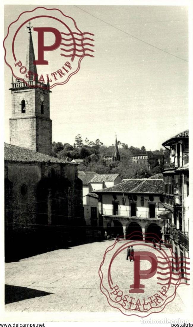 Postales: CANTABRIA. COMILLAS. PLAZA DEL GENERALISIMO. - Foto 1