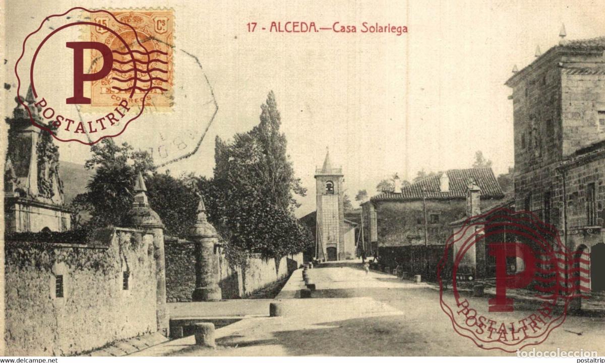 Postales: CANTABRIA. ALCEDA. CASA SOLARIEGA. - Foto 1