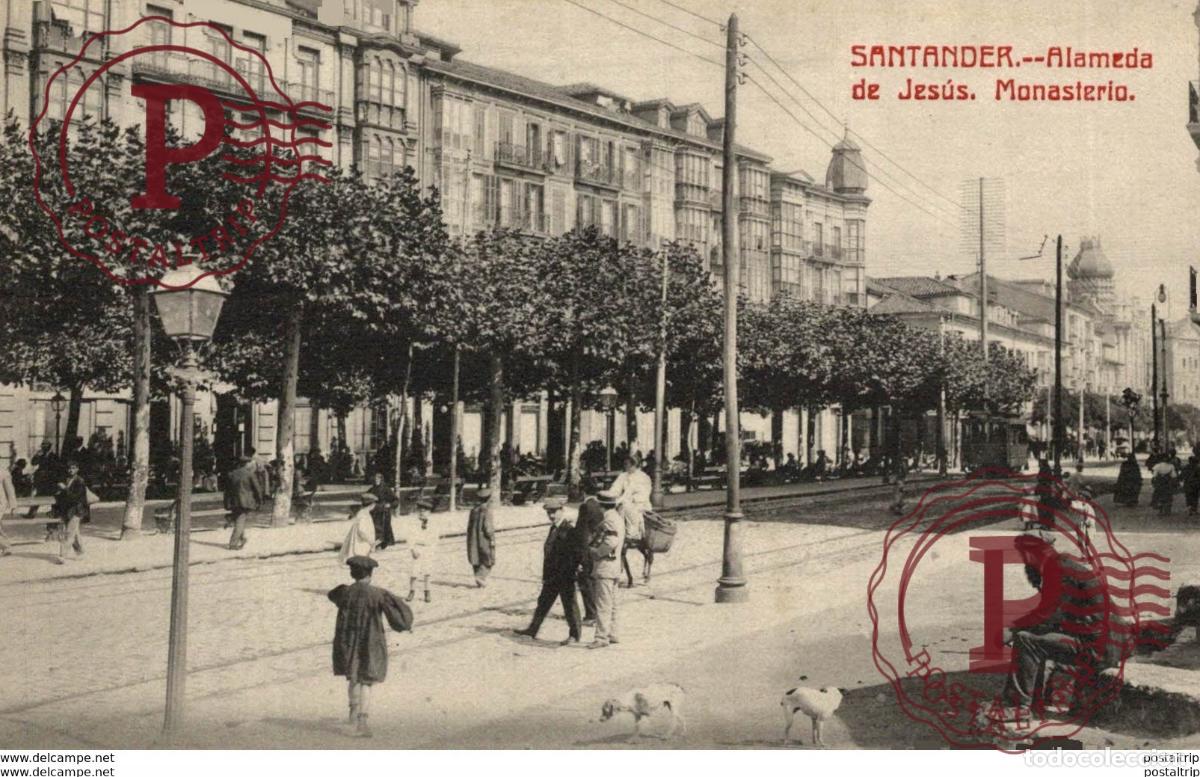 Postales: SANTANDER, ALAMEDA DE JESUS - Foto 1