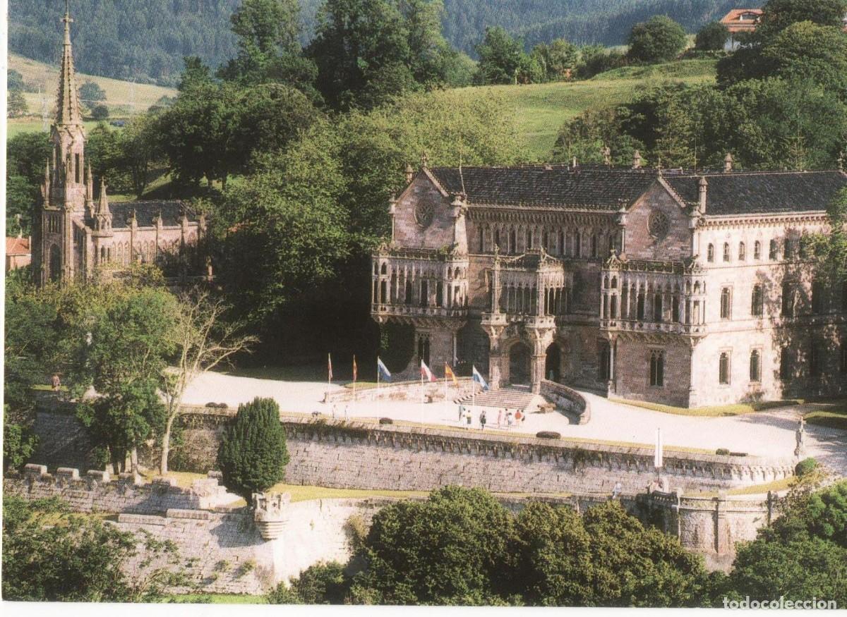 Postales: Cantabria-Comillas-Palacio de Sobrellano-escrita- - Foto 1