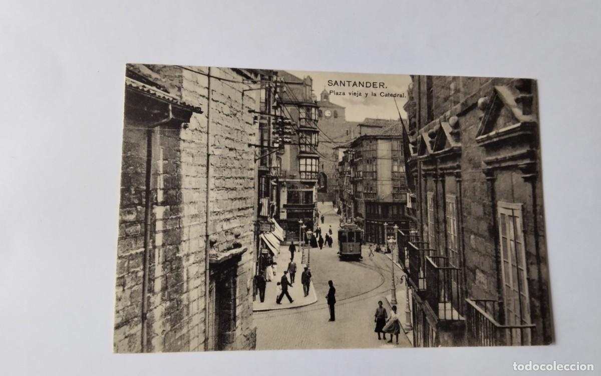 Postales: SANTANDER , POSTAL ANTIGUA , BLANCO Y NEGRO - Foto 1
