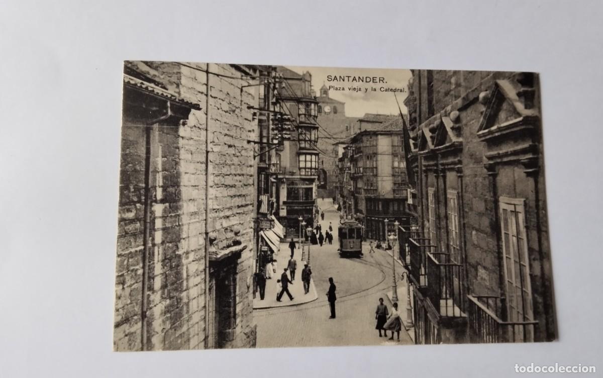 Postales: SANTANDER , POSTAL ANTIGUA , BLANCO Y NEGRO - Foto 2