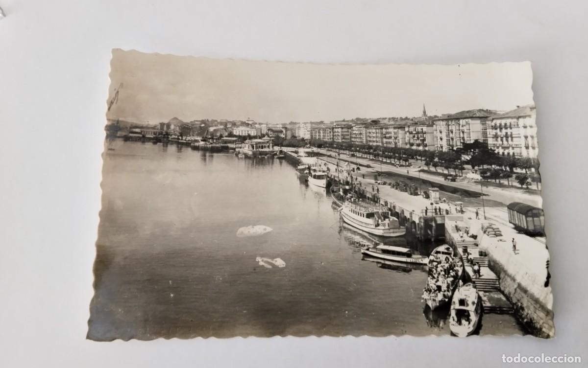 Postales: SANTANDER , POSTAL ANTIGUA , BLANCO Y NEGRO - Foto 2