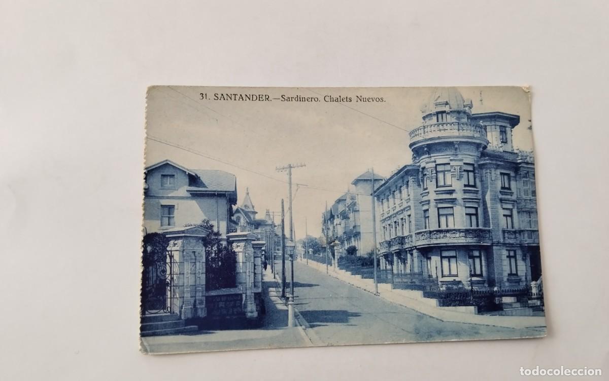 Postales: SANTANDER , POSTAL ANTIGUA , BLANCO Y NEGRO - Foto 1