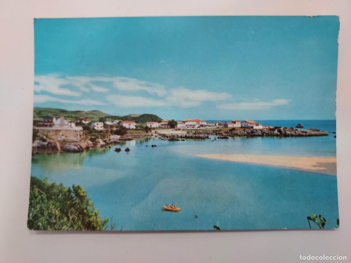 Postales: POSTAL ISLA PLAYA DE RIS. CIRCULADA. 1964. CANTABRIA - Foto 1
