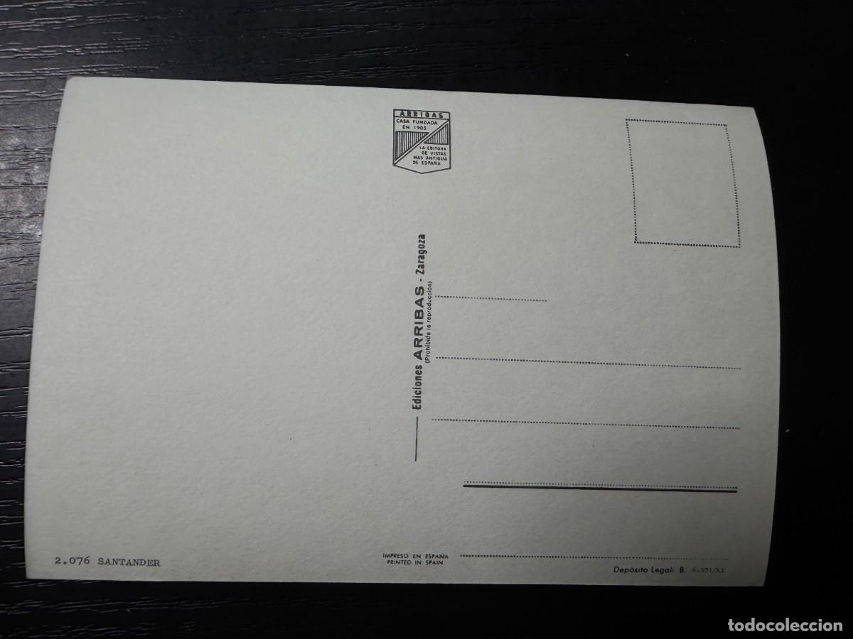 Postales: TARJETA POSTAL. SANTANDER. 2076.- EDICIONES ARRIBAS - Foto 2