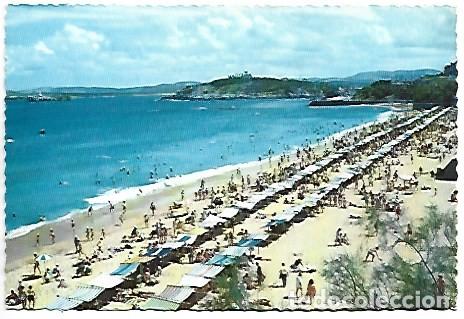 Postales: EL SARDINERO. PRIMERA PLAYA THE SPRATTER (A PUBLIC WALK). FIRST BEACH.- SANTANDER