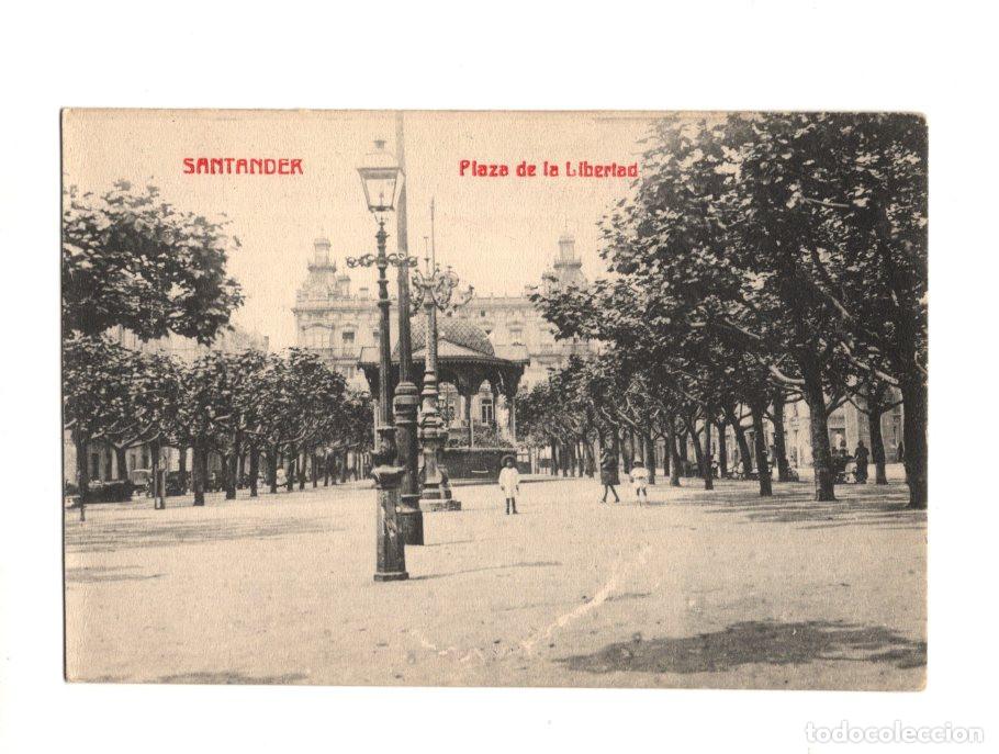 Postales: SANTANDER.- PLAZA DE LA LIBERTAD. - Foto 1