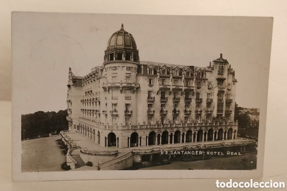 Postales: Santander, hotel real - Foto 1