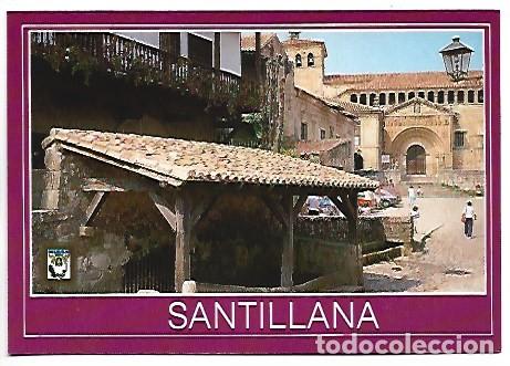 Postales: &rdquo; LA COLEGIATA &rdquo;.- SANTILLANA DEL MAR - Foto 1