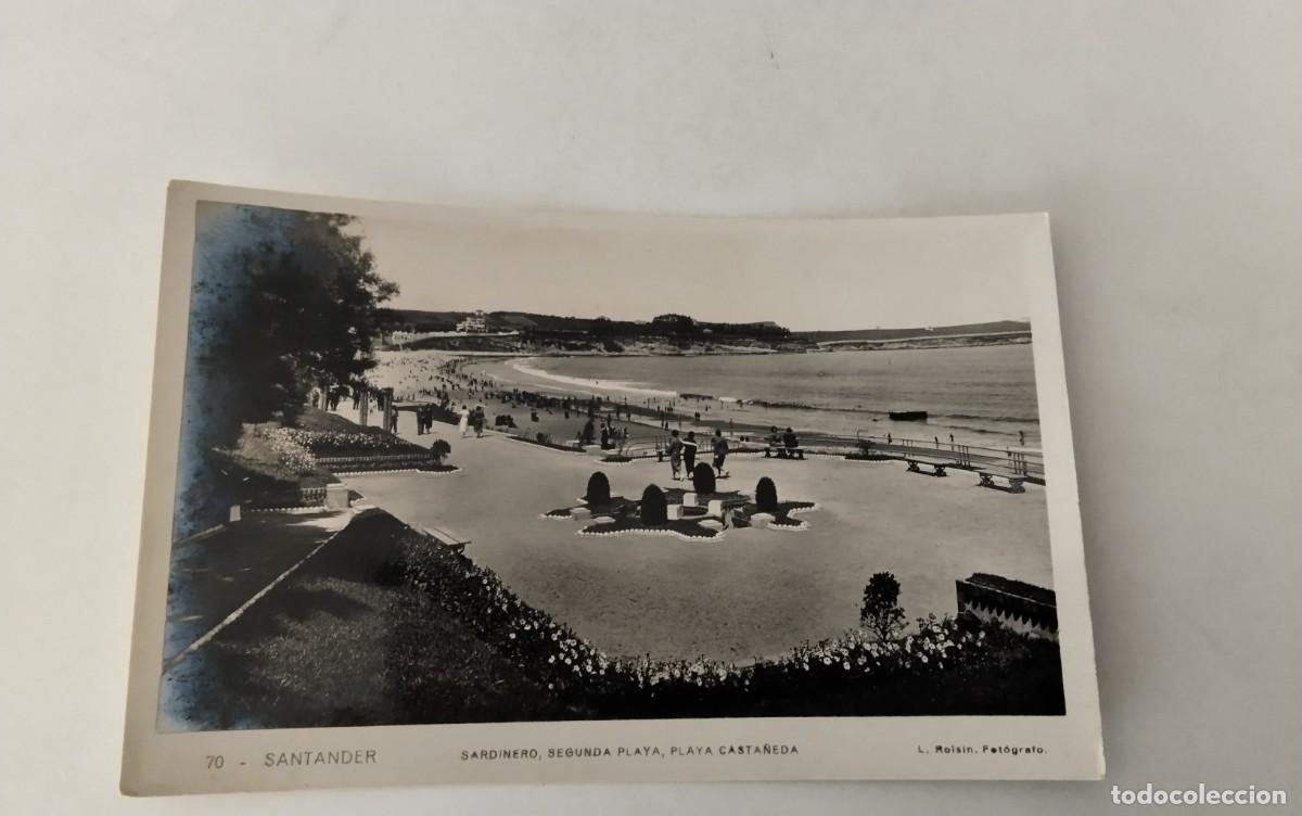 Postales: SANTANDER, POSTAL ANTIGUA, BLANCO Y NEGRO - Foto 2
