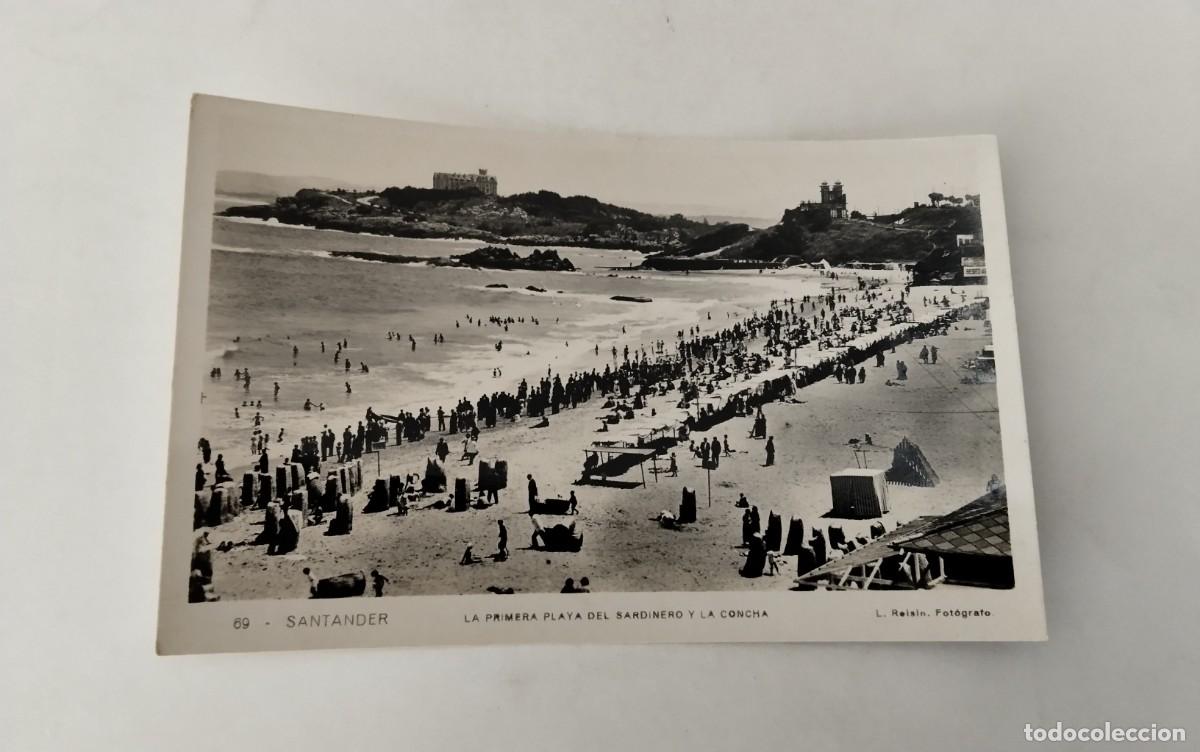 Postales: SANTANDER, POSTAL ANTIGUA, BLANCO Y NEGRO - Foto 1